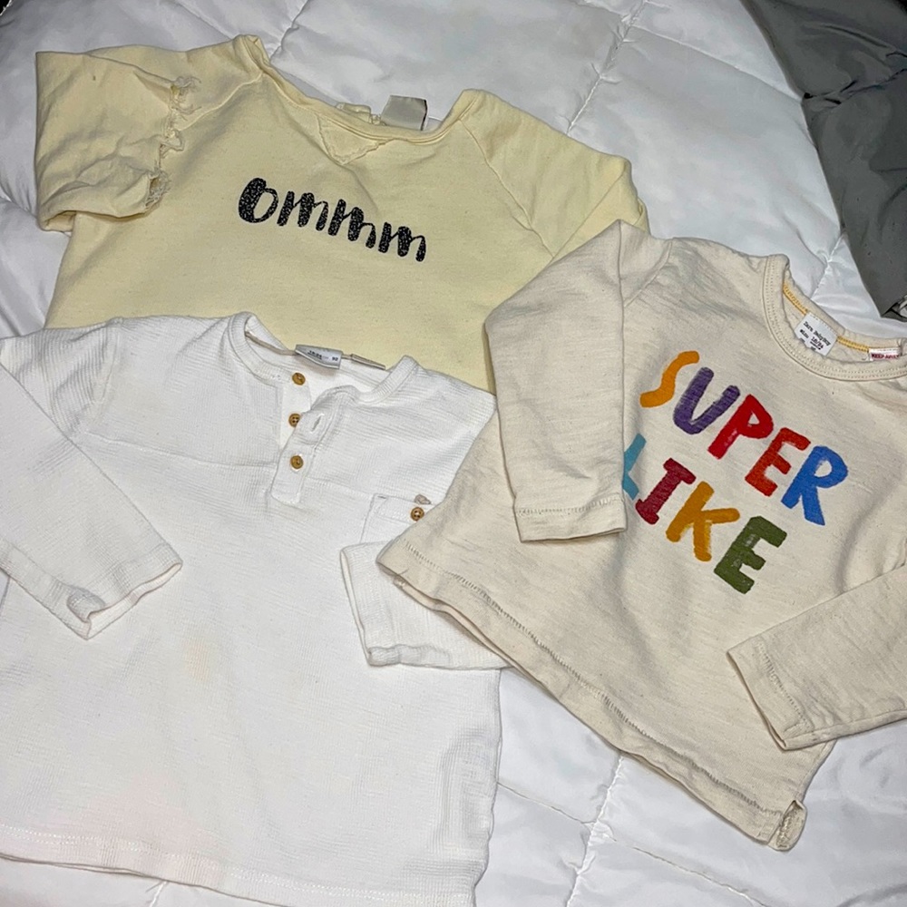 Boys Zara Tops